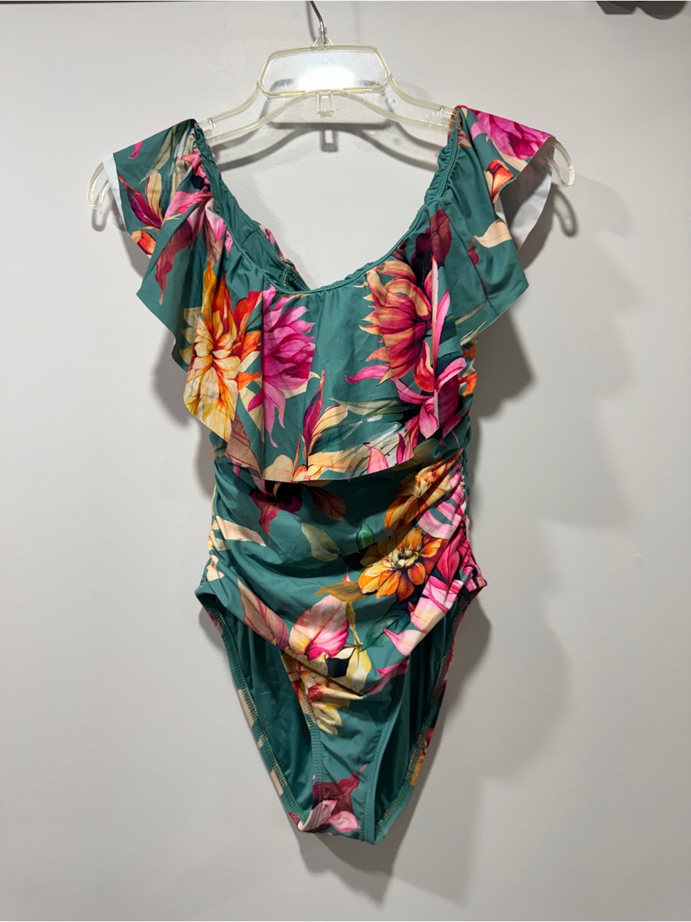 La Blanca Garden Social Floral One-Piece Swimsuit
